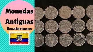 COLECCIÓN DE MONEDAS ANTIGUAS DEL ECUADOR 🇪🇨🇪🇨🇪🇨 [upl. by Hadeehuat]