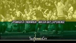 IPSWICH 01 NORWICH  EPIC MATCH DAY EXPERIENCE [upl. by Anaej183]