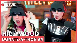 LIVE  HILLYWOOD DONATEATHON 5 [upl. by Hterrag]