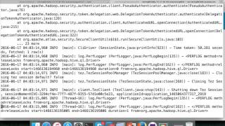 Apache Hive  Launching hive and troubleshooting [upl. by Trelu861]