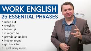 Speak like a Pro 25 Business English Phrases [upl. by Orihakat]