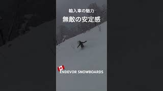 ENDEAVOR SNOWBOARDS ローカルゲレンデ [upl. by Atsocal]