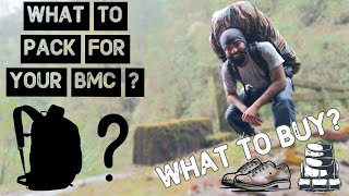 what to pack for basic mountaineering course  Training for bmc [upl. by Raynata]