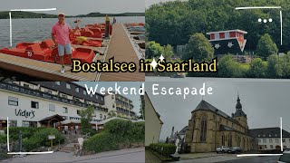 BOSTALSEE in Saarland Germany 🇩🇪 Escaped bostalsee saarland travel thorkenn [upl. by Celinda]