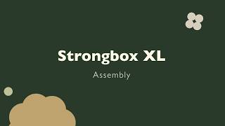 Strongbox XL Shed Assembly [upl. by Auguste]