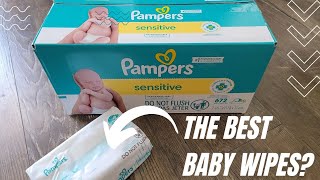 Pampers Sensitive Baby Wipes [upl. by Okihcim998]