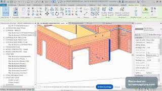 54b STRUCTURE PLAN DE COFFRAGE  Acrotère et brique à bancher [upl. by Torrance301]