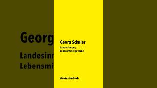 Georg Schuler Spitzenkandidat Landesinnung Lebensmittelgewerbe [upl. by Guillema]