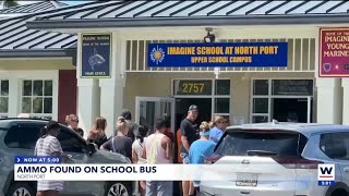 Lockdown lifted at Imagine School after ammunition found on school bus [upl. by Kannry731]