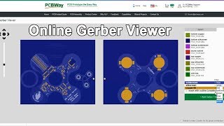 Online gerber viewer in PCBWay check PCB layout easily and quickly [upl. by Cassius877]