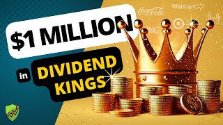 Building a 1 Million Portfolio of Dividend Kings [upl. by Eutnoj]