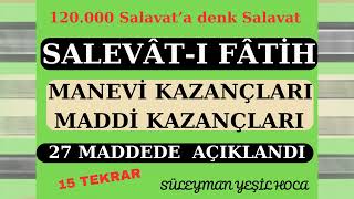 15 SALAT FATİH SİĞASI  AZİM BİR SALAVAT [upl. by Odin]