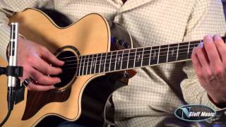 Taylor 814ce AcousticElectric Guitar 2014 Model  N Stuff Music Product Review [upl. by Enohsal]