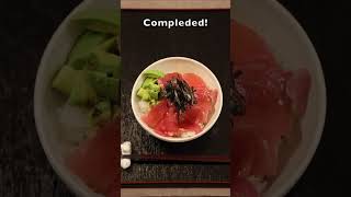 Avocado Tuna bowl japanesefood cooking recipe shorts [upl. by Airottiv]