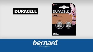 Piles Duracell Boutons Lithium  Bernard [upl. by Edd]