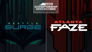 Winners Round 2  SeattleSurge vs AtlantaFaZe  Championship Weekend  Day 2 [upl. by Wallack]