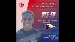 Jorge Blanc 🇩🇴🛫 is OFF TO Oklahoma Christian University 🦅 in Fall 24 [upl. by Oinafipe]