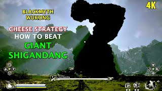 How to EASY Beat the Giant Shigandang  Black Myth Wukong [upl. by Akeyla701]