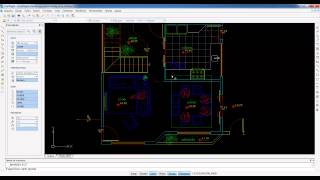 DraftSight Aula 24 Iniciando a planta baixa do mezanino [upl. by Kaehpos]