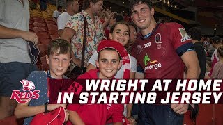 Wright at home in starting jersey [upl. by Timothy]