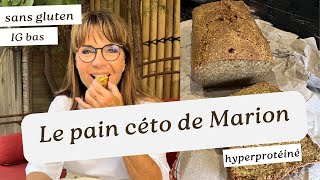 La recette du pain cétogène de Marion Kaplan [upl. by Eibbil46]