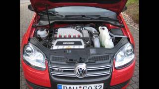 VW Golf V R32 Compressor Supercharged 402HP470NM  Novidem Fasttech [upl. by Laeria869]