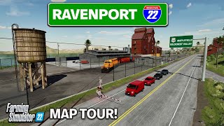 THE MAP THAT BROUGHT SO MUCH FS22 MAP TOUR  NEW MOD MAP  Farming Simulator 22 Review PS5 [upl. by Auof]