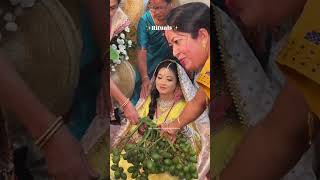 জোৰণ ❤️Assamese wedding reels ❤️ wedding assameseweddingphotography weddinganniversary love [upl. by Alvira]