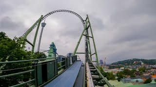 Helix 4K 60fps frontseat onride POV Liseberg 2023 [upl. by Sacram]