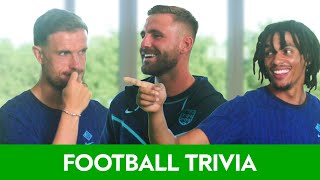 Football Trivia Trent vs Luke Shaw vs Jordan Henderson [upl. by Helena758]