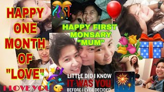 HAPPY ONE MONTHSARY CONGRATULATORY MESSAGE HAPPYONEMONTH DREAMBIYSPEAKSTV [upl. by Rennat]