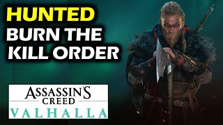 Hunted Burn the Kill Order at Venonis  Assassins Creed Valhalla [upl. by Ykcim25]