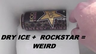 Rockstar and DRY ICE  Strange sounds [upl. by Enigroeg]