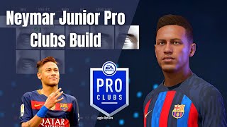 Neymar Jr 2015  FIFA 23 Pro Clubs BuildLook Alike [upl. by Reinar842]