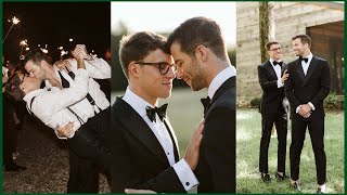 THE MOST BEAUTIFUL GAY WEDDING  Taylor and Jeff [upl. by Drews205]