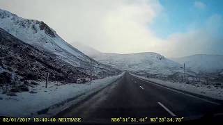 Blairgowrie to Braemar over Glenshee on the A93 [upl. by Yrreg]