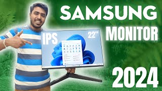 Unboxing amp Review SAMSUNG 22inch Full HD IPS Panel Monitor 2024  Response Time 5ms 75Hz [upl. by Franklin]