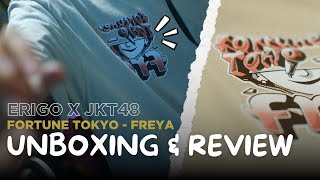 ERIGO X JKT48 Vol 4 Fortune Tokyo  Freya  Unboxing amp Review [upl. by Laersi]