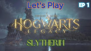 Lets Play Hogwarts Legacy Slytherin ep1 [upl. by Nemzaj]