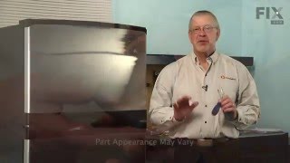 Whirlpool Refrigerator Repair – How to replace the Evaporator Fan Motor [upl. by Hannazus]