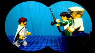 Lego Bible Story A Load of CodswallopWalking on Water [upl. by Nnylirej]