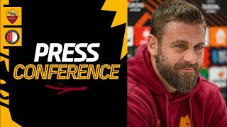 🟨 LIVE 🟥 La conferenza stampa di Daniele De Rossi e Bryan Cristante alla vigilia di RomaFeyenoord [upl. by Tabib765]