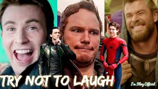 Marvel Cast Hilarious Bloopers and Gag Reel  Avengers Infinity War Special [upl. by Gayleen]