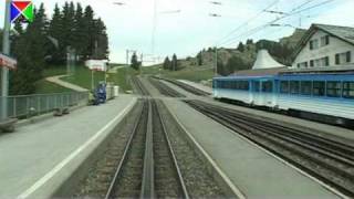 Führerstandsmitfahrt auf der VitznauRigiBahn von Vitznau nach Rigi Kulm [upl. by Arait]