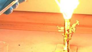 Hypergolic Reaction  Periodic Videos [upl. by Bouzoun]