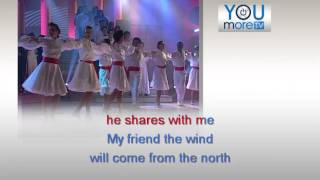 KARAOKE DEMIS ROUSSOS quotMY FRIEND THE WINDquot [upl. by Marmawke]