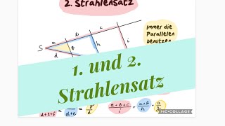 1 und 2 Strahlensatz [upl. by Lyle]