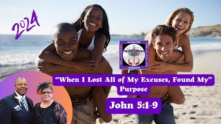 “When I Lost All of My Excuses Found My Purposequot  John 519  715 AM CST [upl. by Dnar]