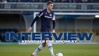 INTERVIEW  Ollie Kensdale previews Bromley game [upl. by Aan41]