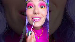 ¡Brillo de labios estrella brillante DIY 🌟💄 Brilla como una estrella de labios maquillaje [upl. by Ydennek]